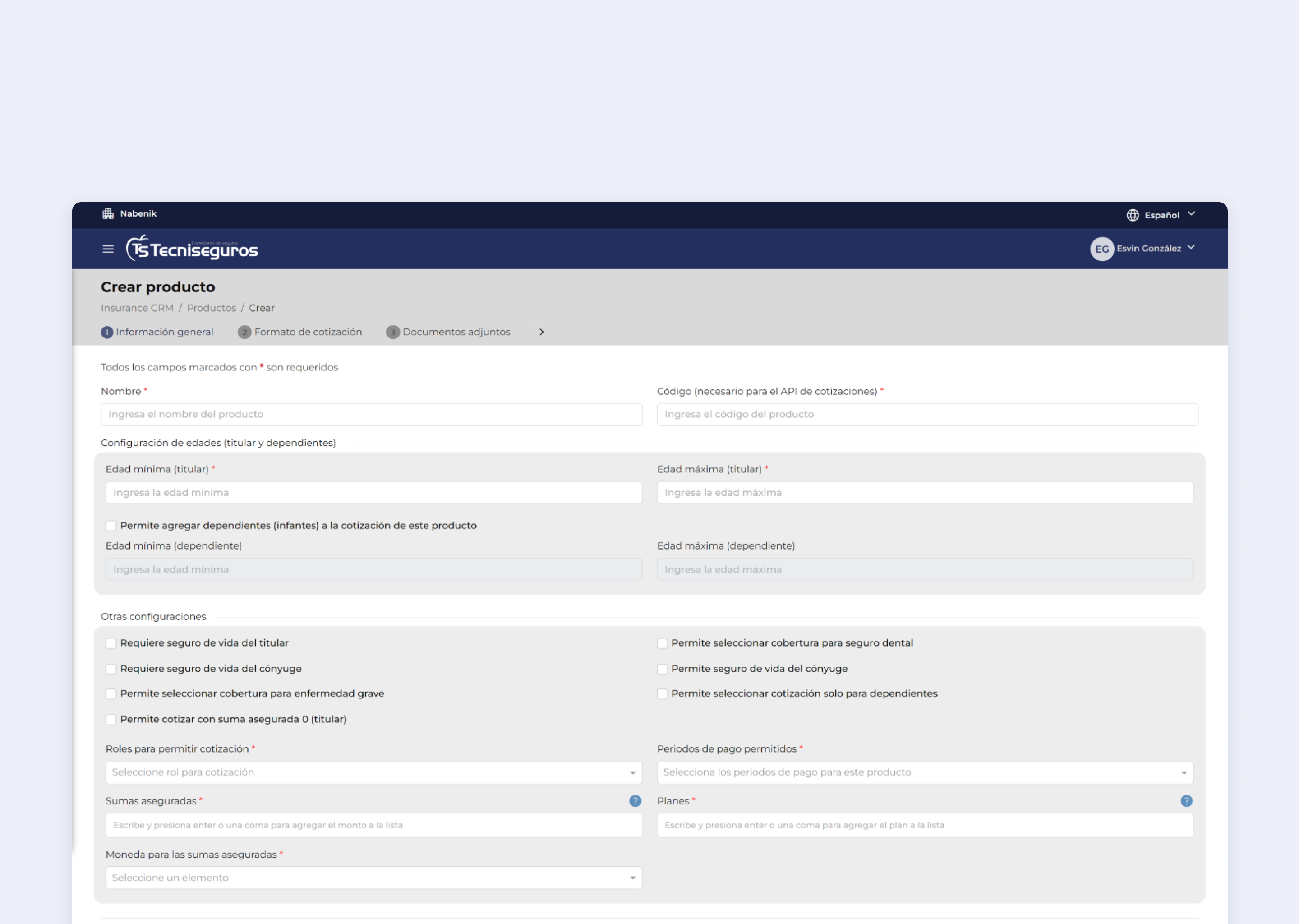 Insurance CRM